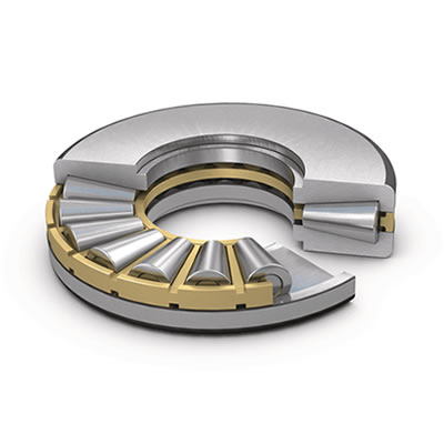 Single direction tapered roller thrust bearings
